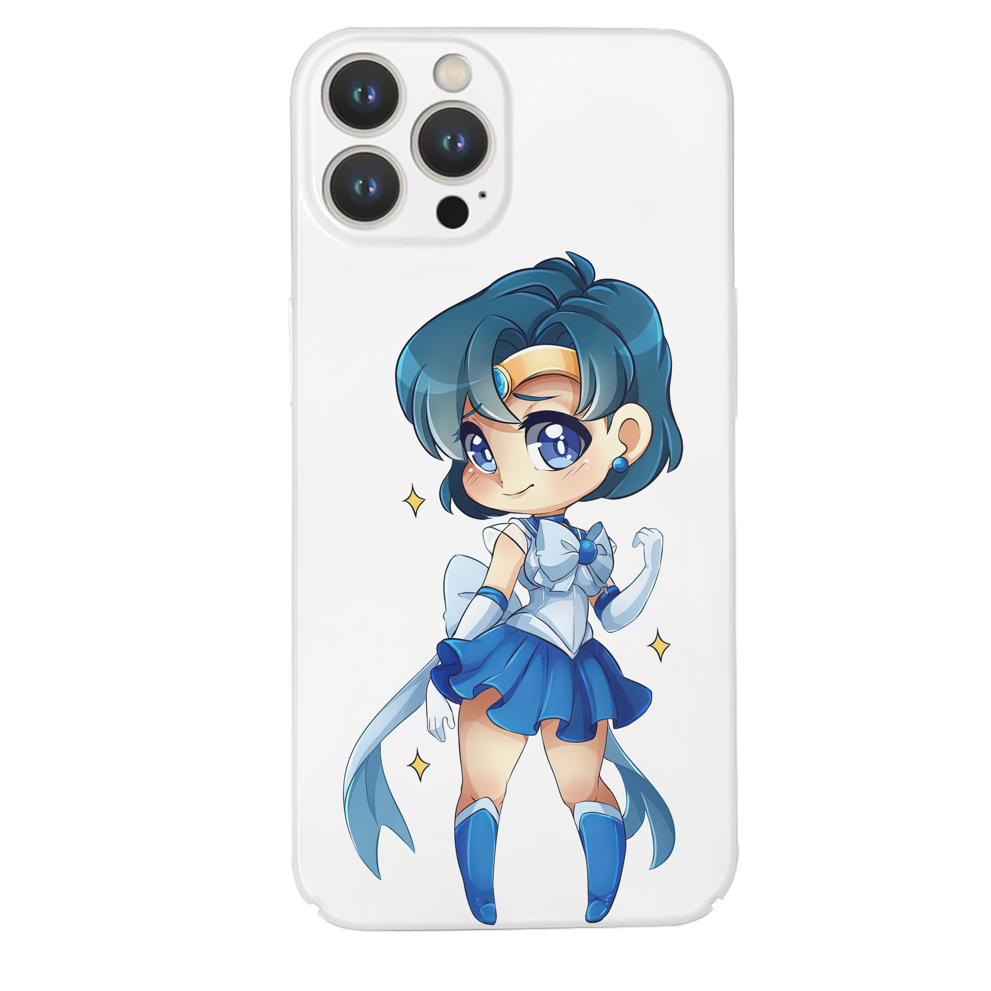 （画像用） 美少女戦士セーラームーン 水野 亜美 みずの あみ Sailor Moon Mizuno Ami 【iPhone 14シリーズ対応】ハードケース
